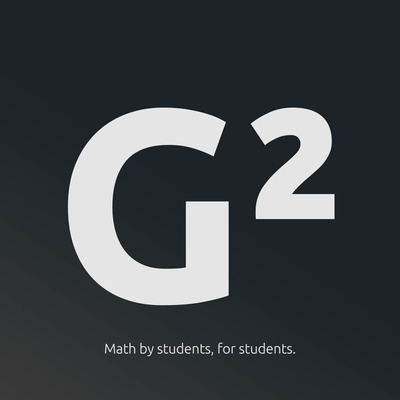 G²: Math by students, for students.